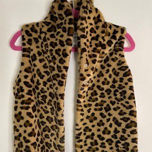 Carters Lepord Vest Girls 6/6X